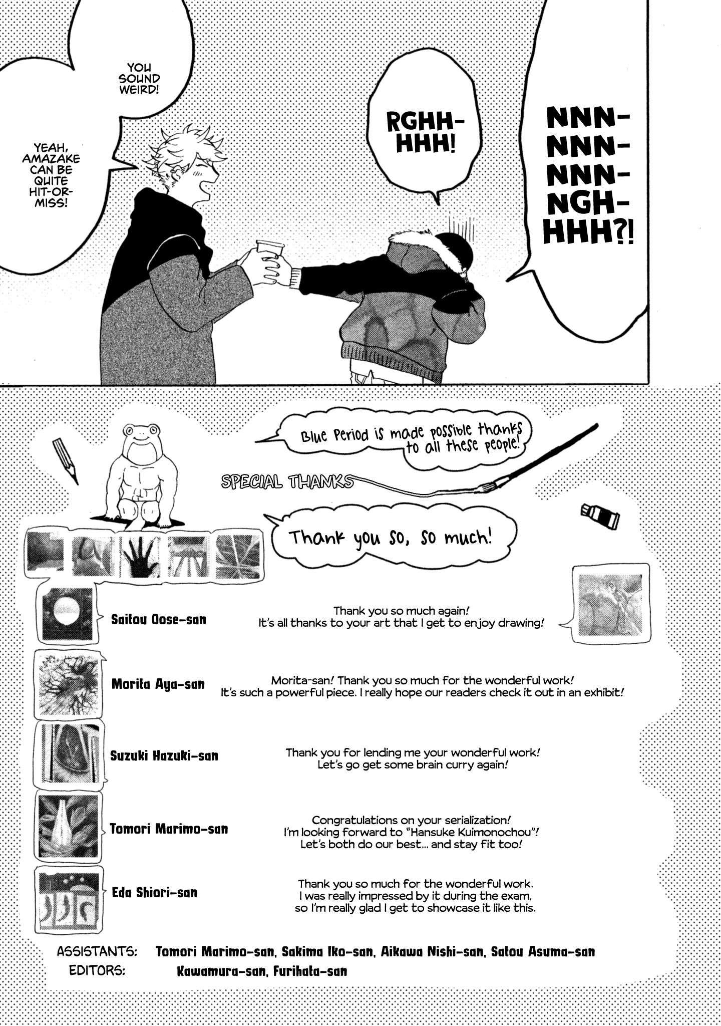 Blue Period Chapter 12 - Page 55 in English