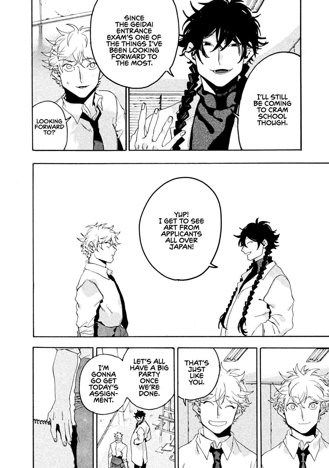 Blue Period Chapter 14 - Page 24 in English