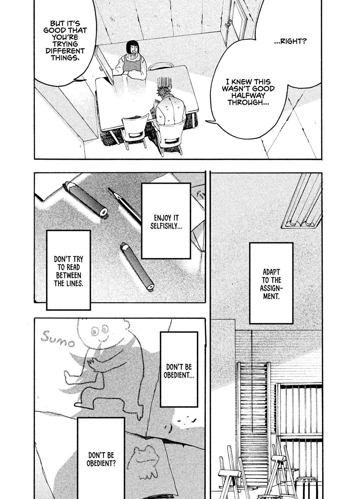 Blue Period Chapter 14 - Page 26 in English