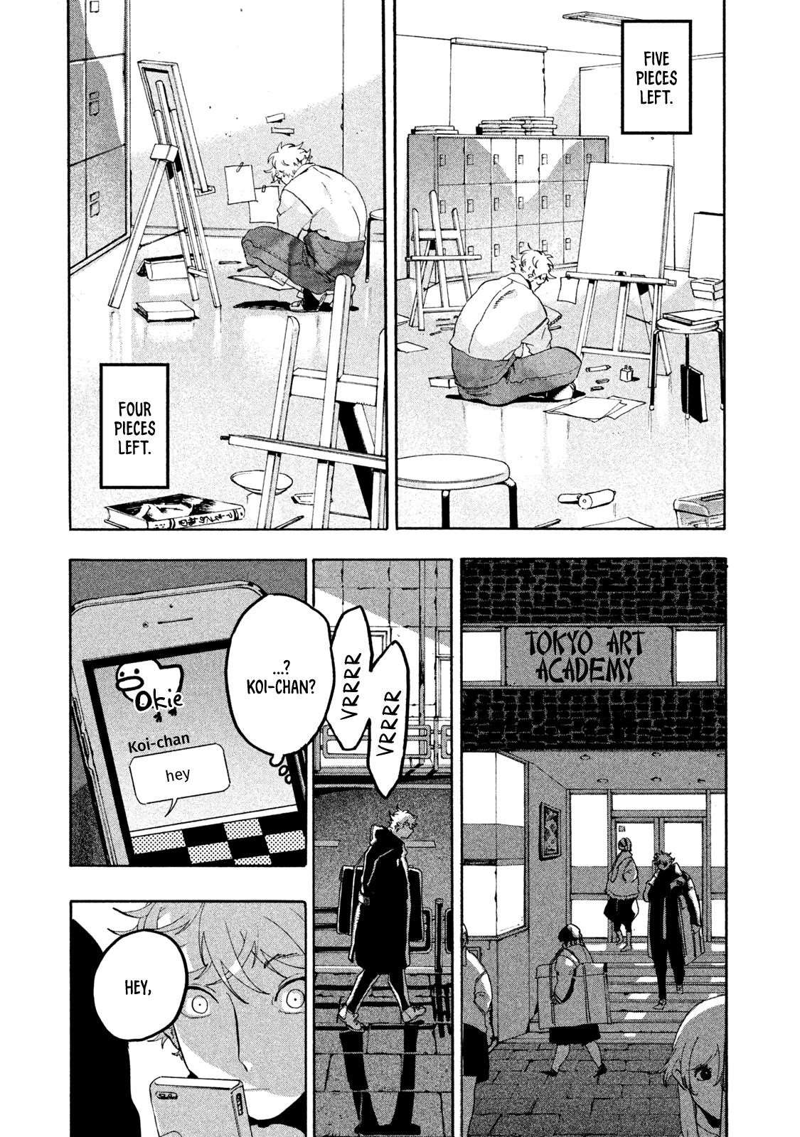 Blue Period Chapter 14 - Page 32 in English