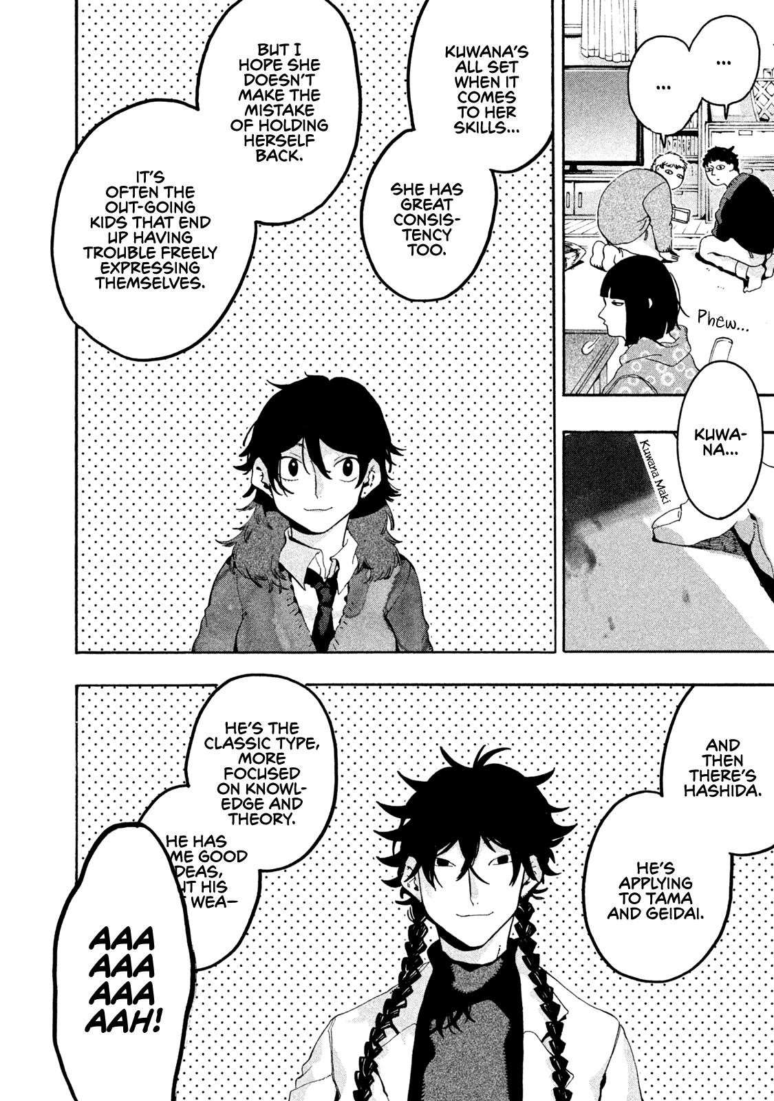 Blue Period Chapter 14 - Page 4 in English