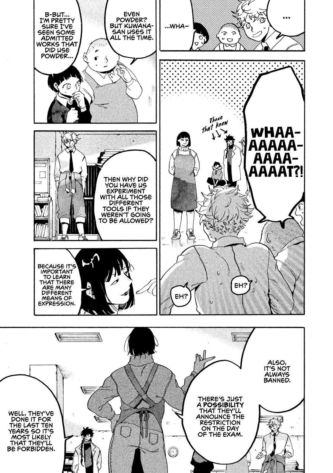 Blue Period Chapter 15 - Page 20 in English