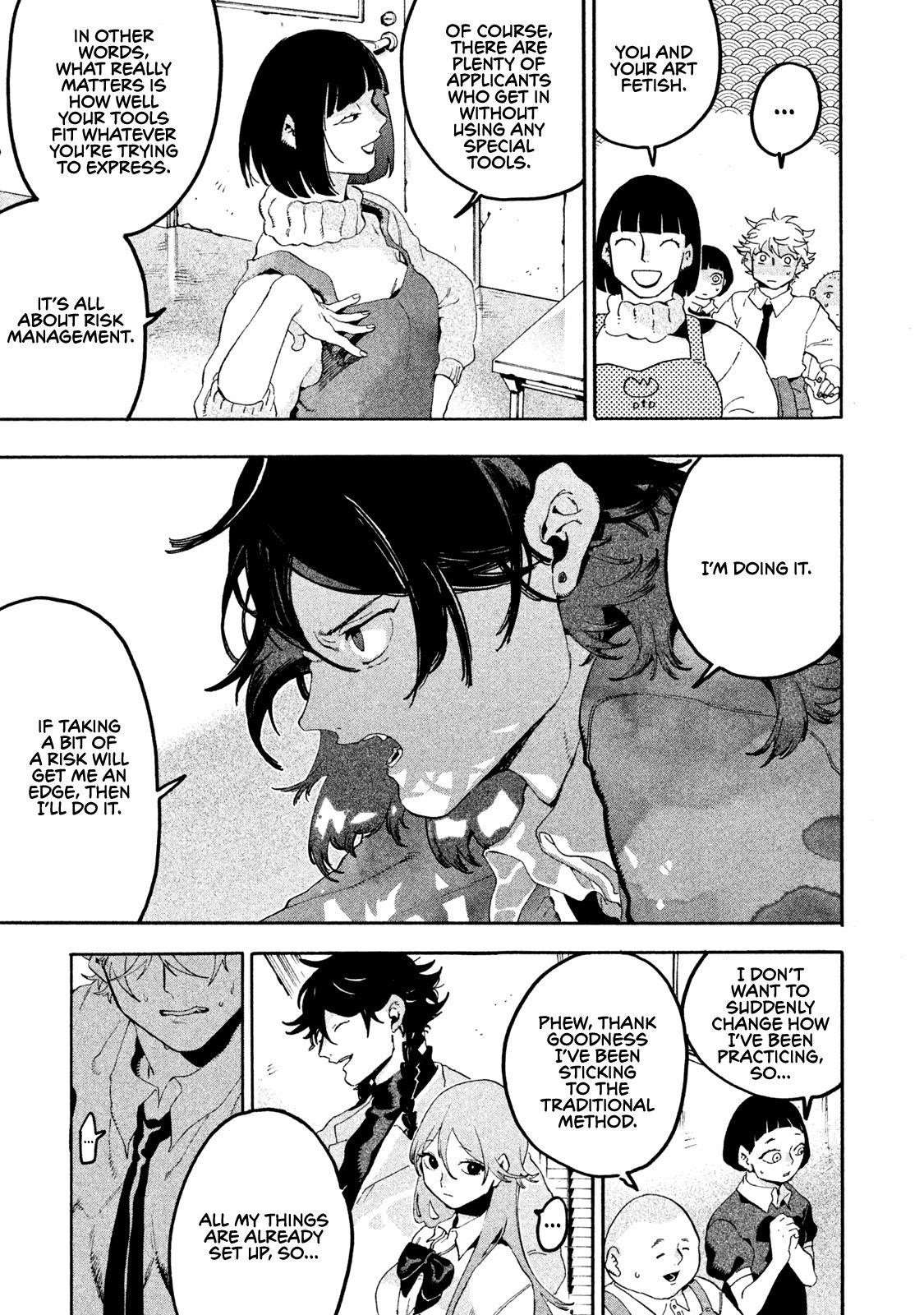 Blue Period Chapter 15 - Page 24 in English