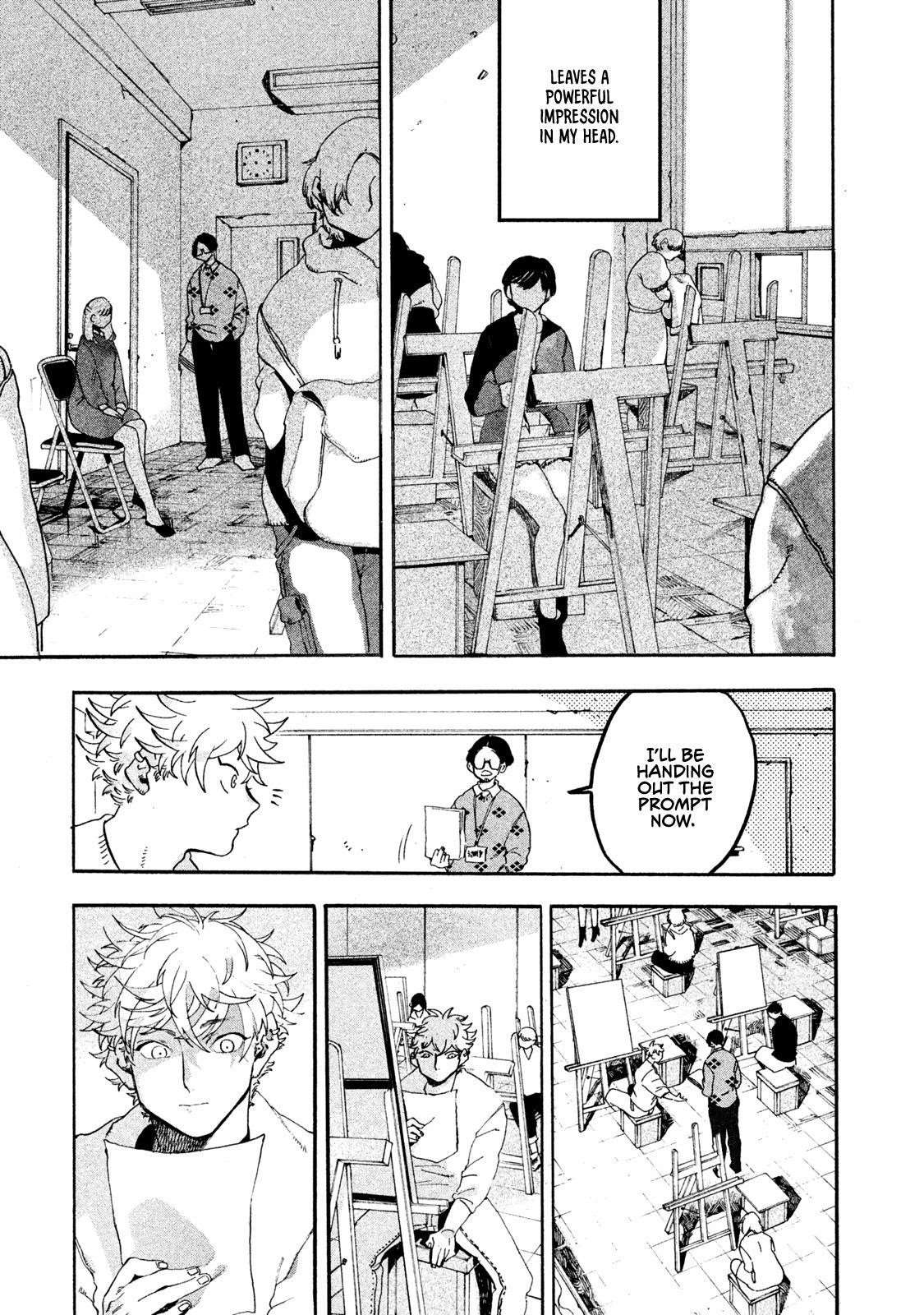 Blue Period Chapter 15 - Page 41 in English