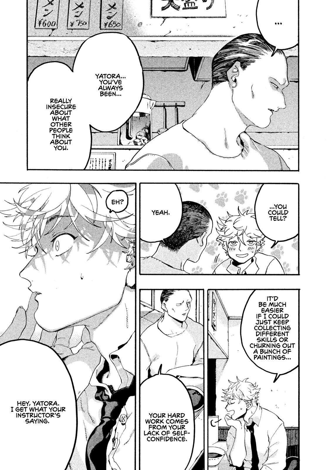 Blue Period Chapter 15 - Page 7 in English