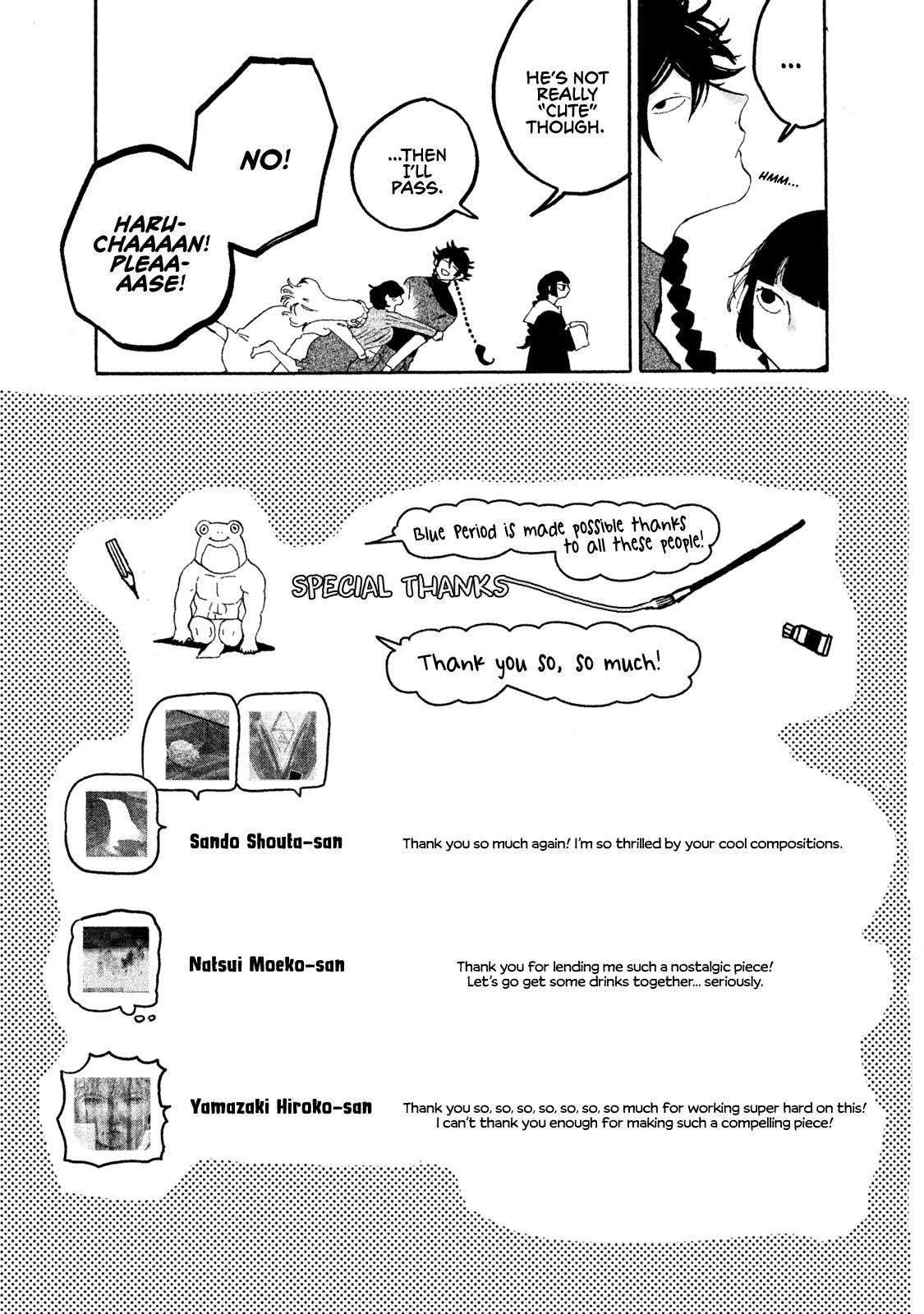 Blue Period Chapter 16 - Page 46 in English
