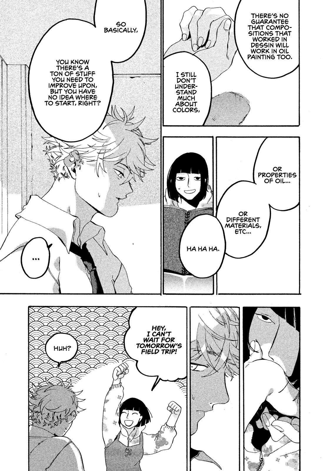 Blue Period Chapter 17 - Page 16 in English