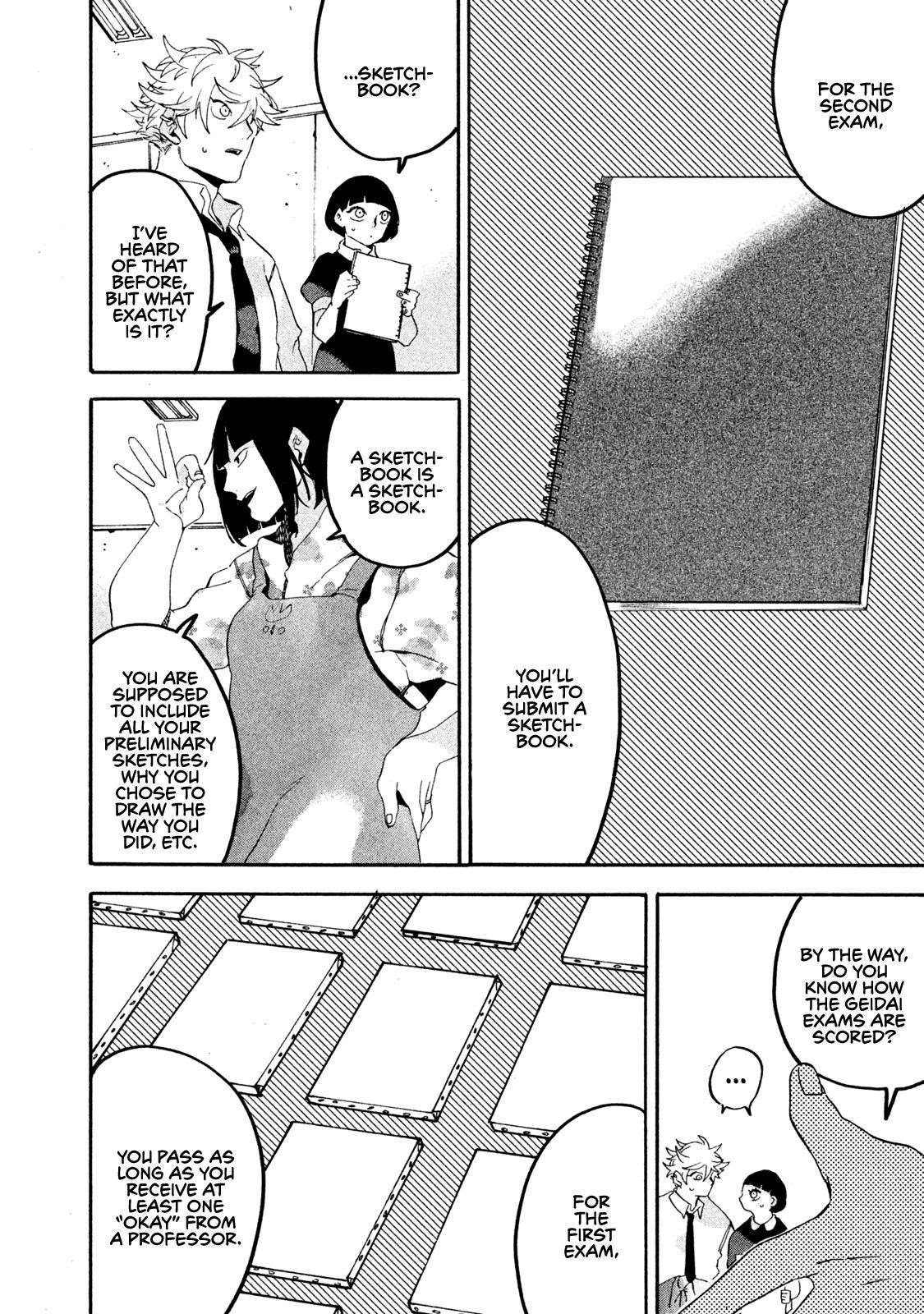 Blue Period Chapter 17 - Page 9 in English