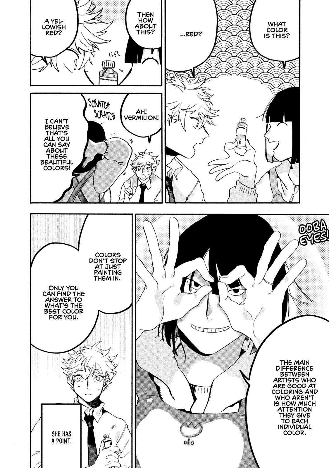 Blue Period Chapter 18 - Page 14 in English