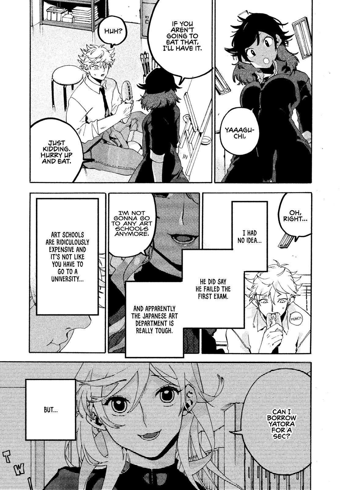 Blue Period Chapter 18 - Page 21 in English