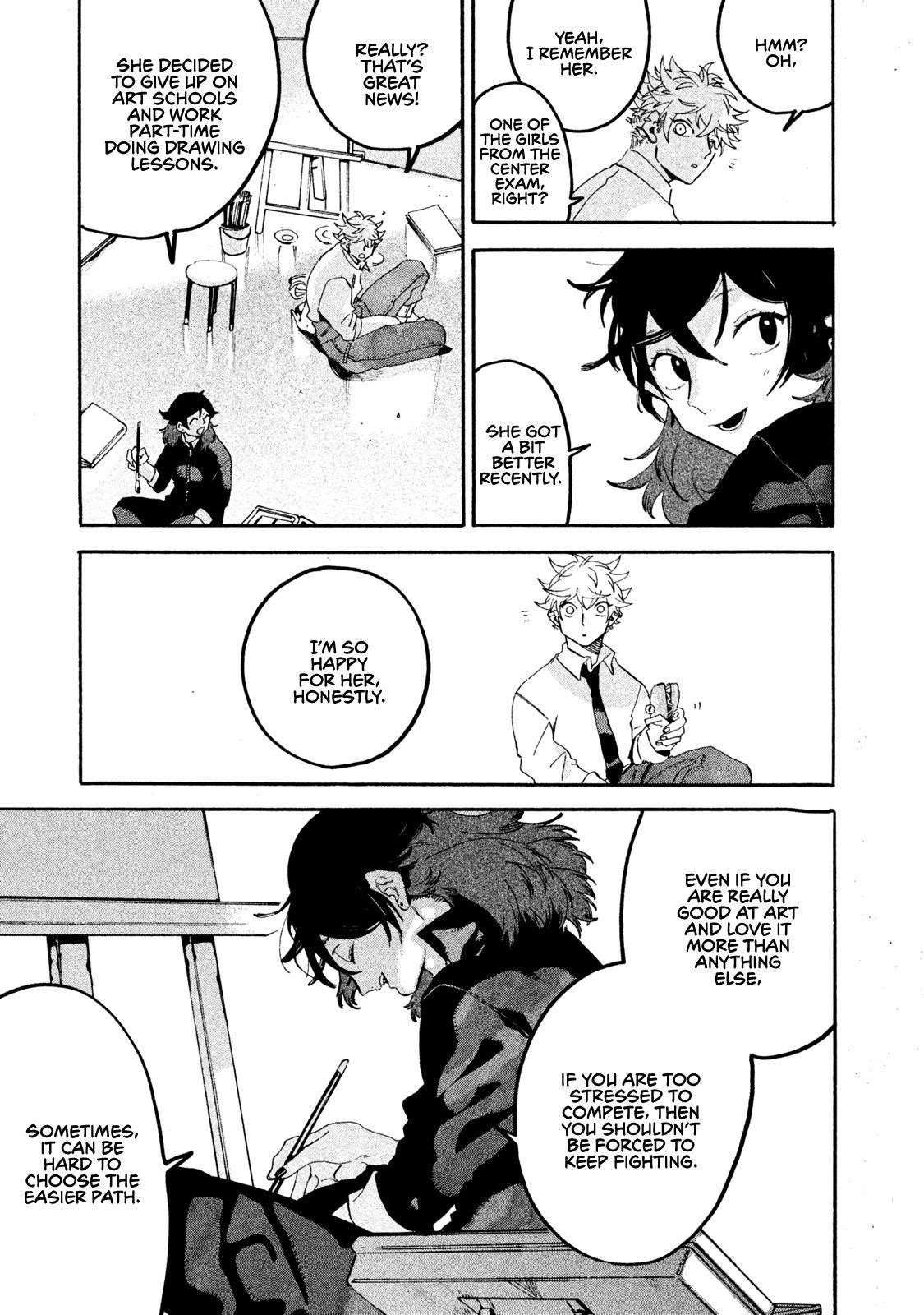 Blue Period Chapter 18 - Page 23 in English