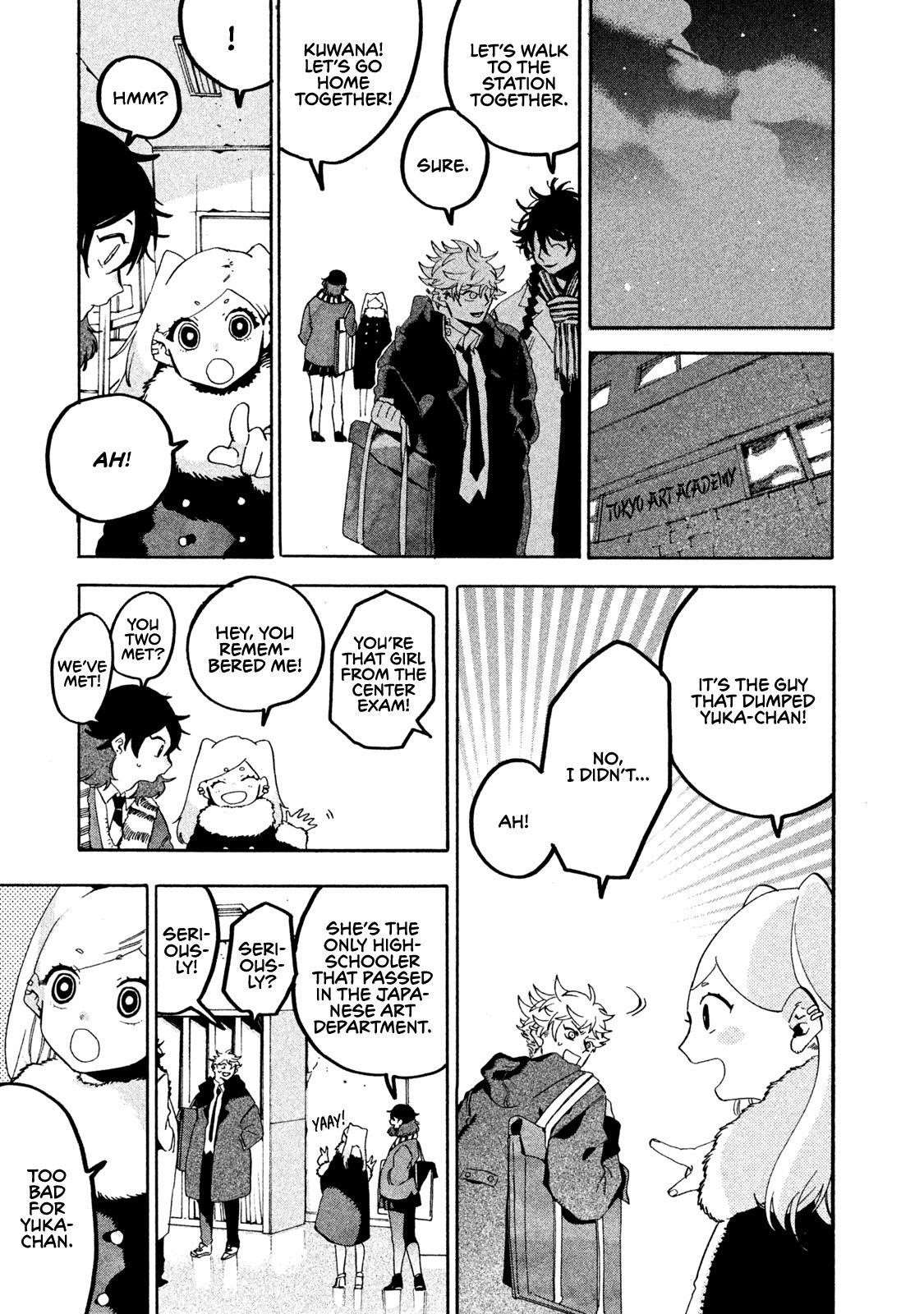 Blue Period Chapter 18 - Page 28 in English