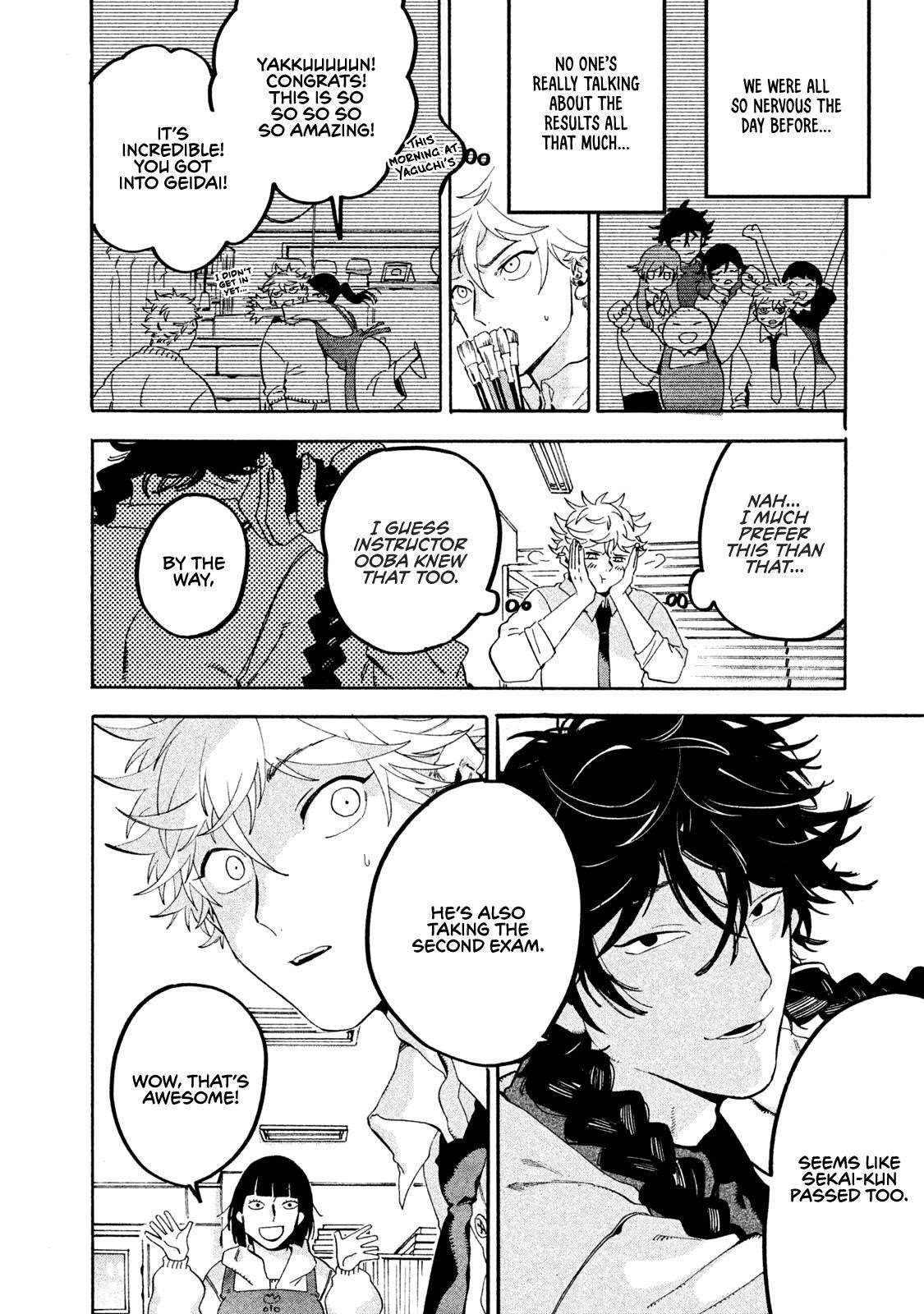 Blue Period Chapter 18 - Page 6 in English