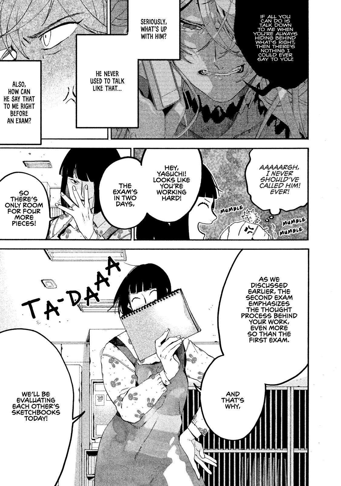 Blue Period Chapter 19 - Page 13 in English