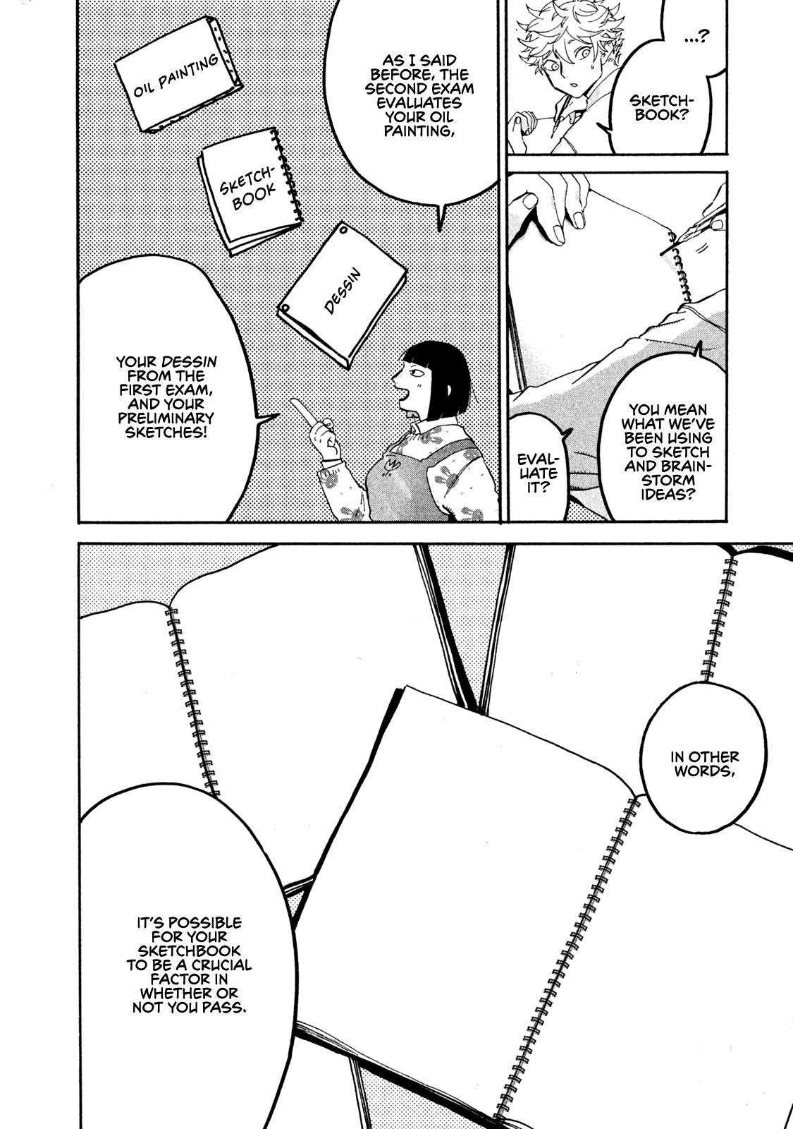 Blue Period Chapter 19 - Page 14 in English
