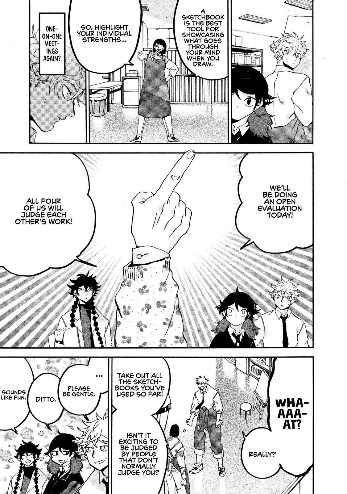 Blue Period Chapter 19 - Page 15 in English