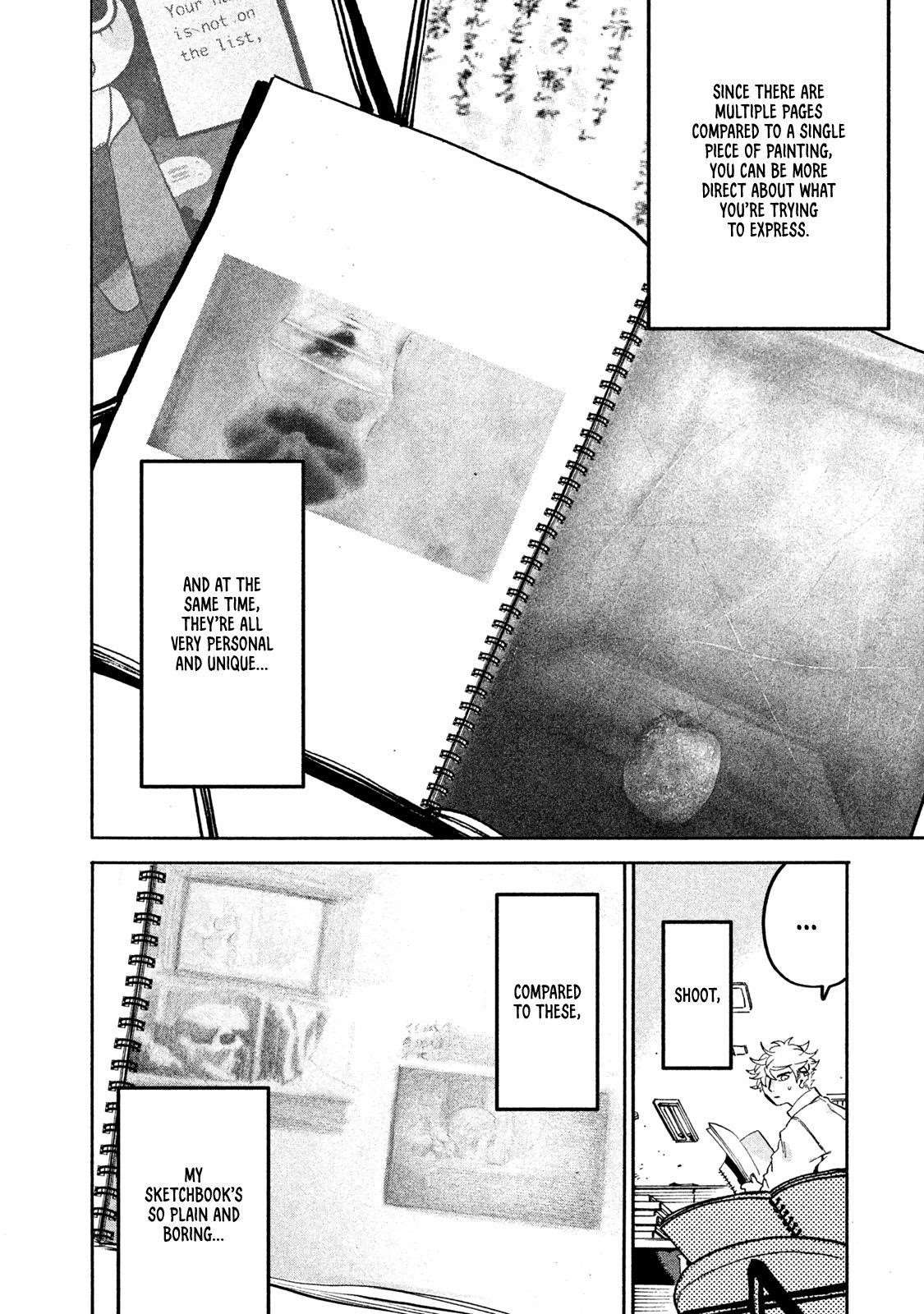 Blue Period Chapter 19 - Page 18 in English