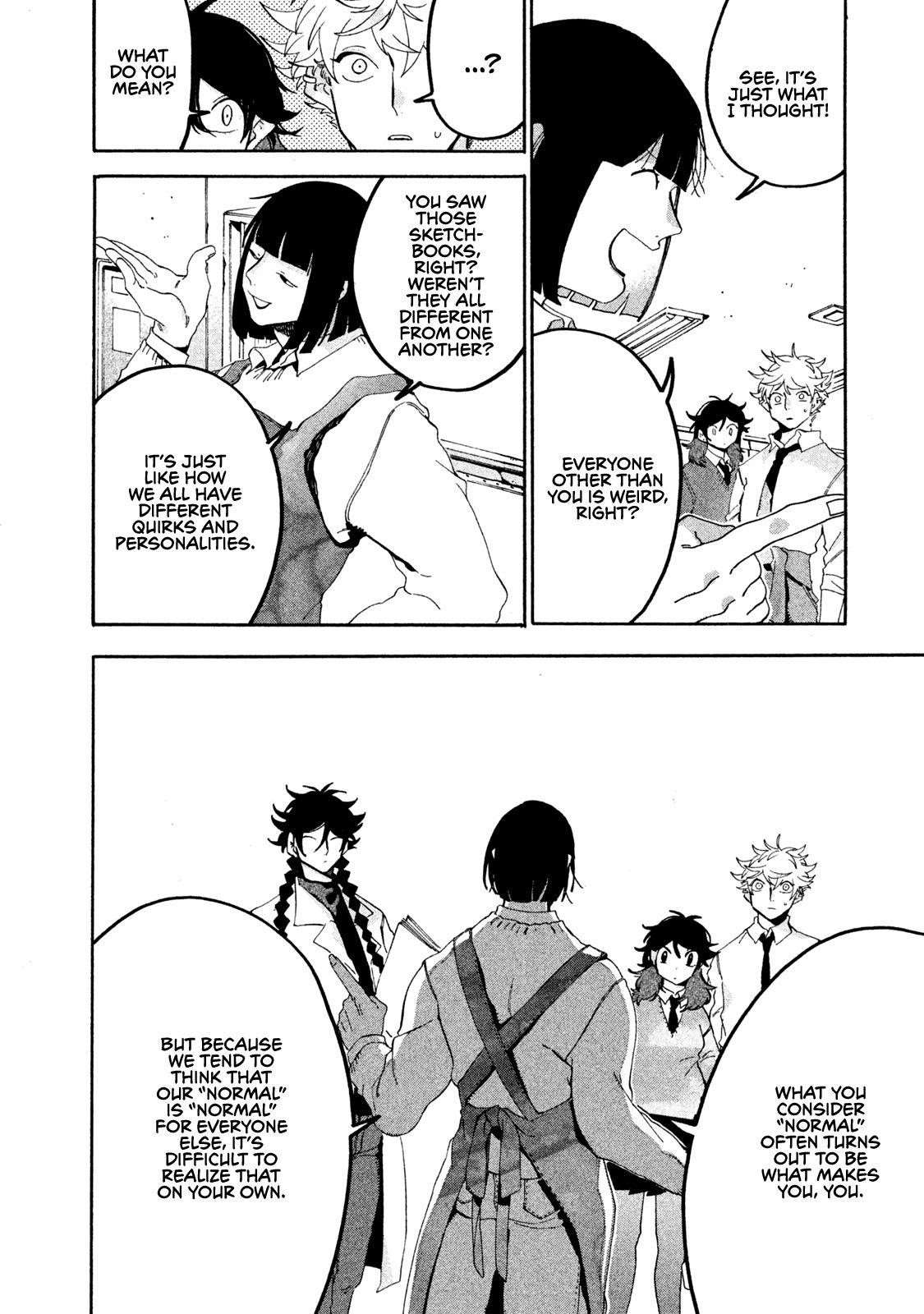 Blue Period Chapter 19 - Page 27 in English