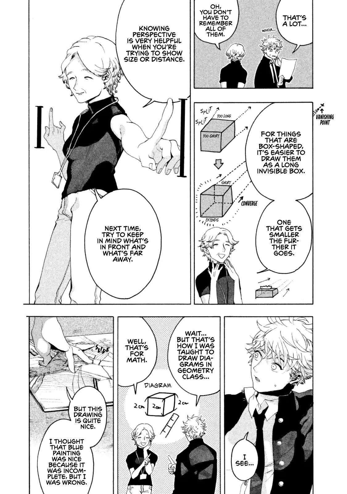 Blue Period Chapter 2 - Page 38 in English