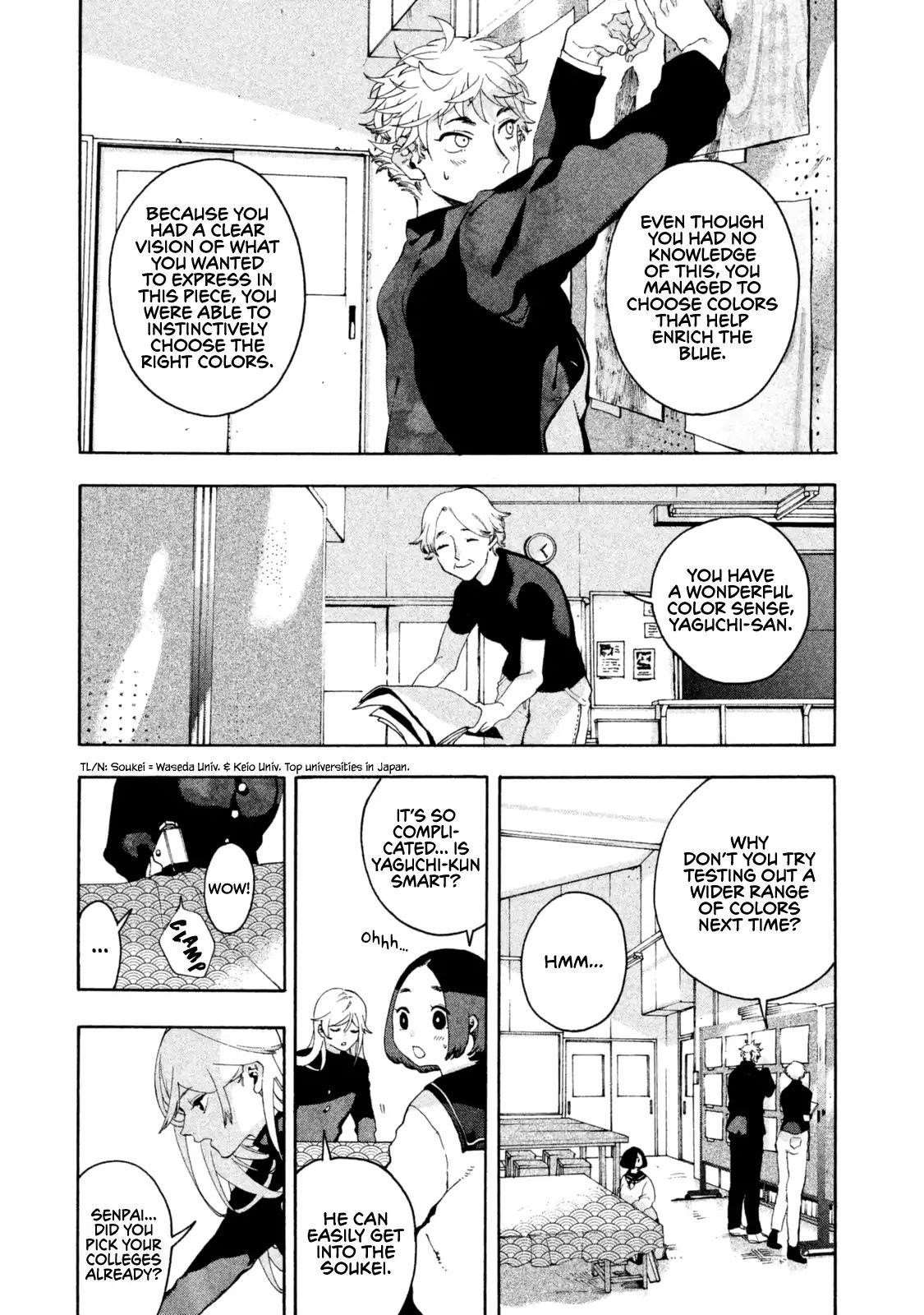Blue Period Chapter 2 - Page 9 in English