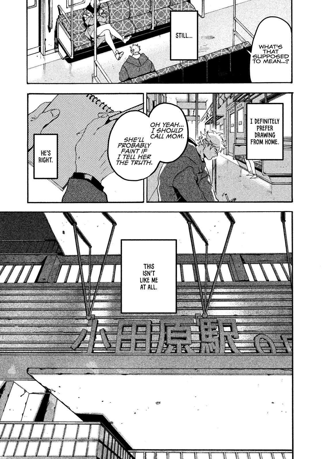 Blue Period Chapter 20 - Page 5 in English
