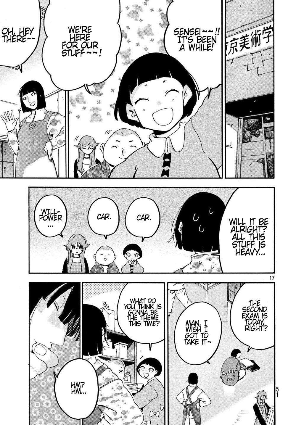 Blue Period Chapter 22 - Page 15 in English