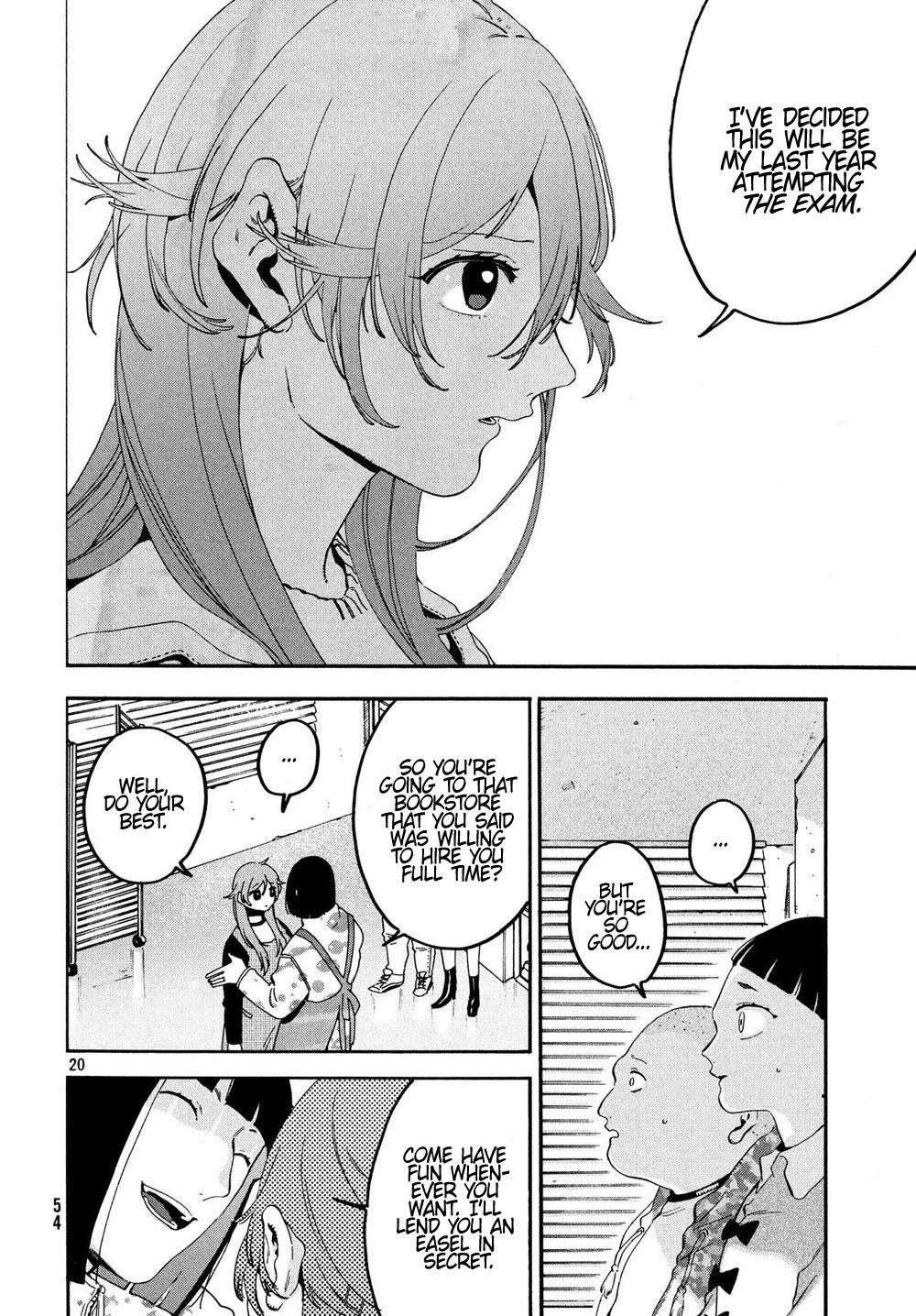 Blue Period Chapter 22 - Page 18 in English
