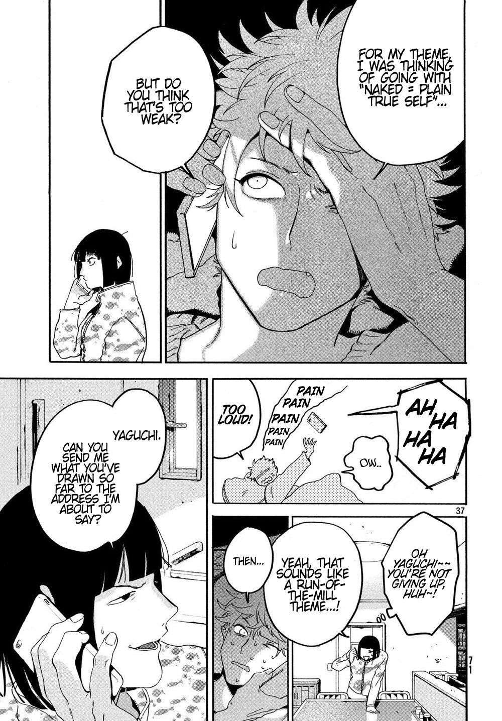Blue Period Chapter 22 - Page 35 in English
