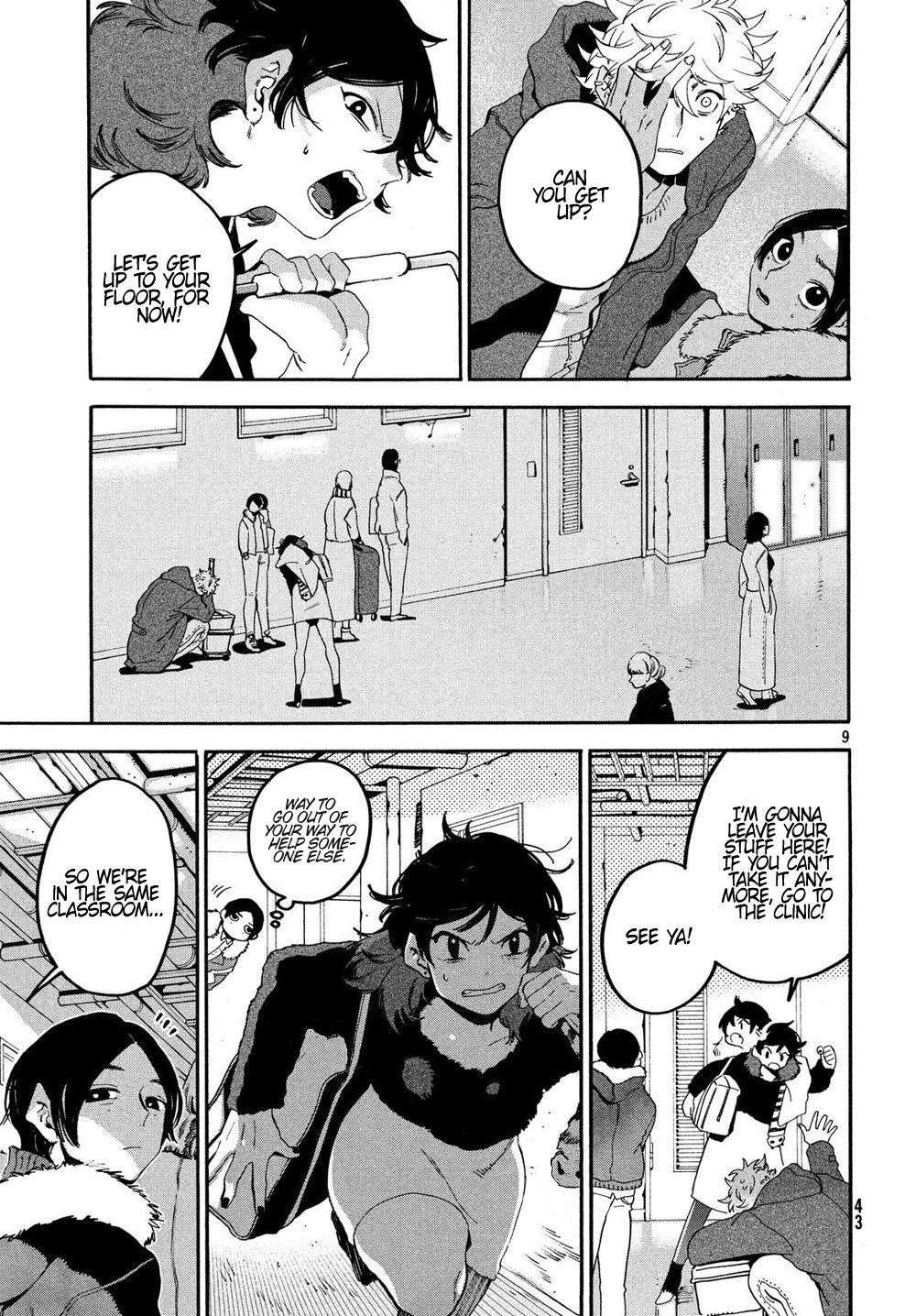 Blue Period Chapter 22 - Page 8 in English