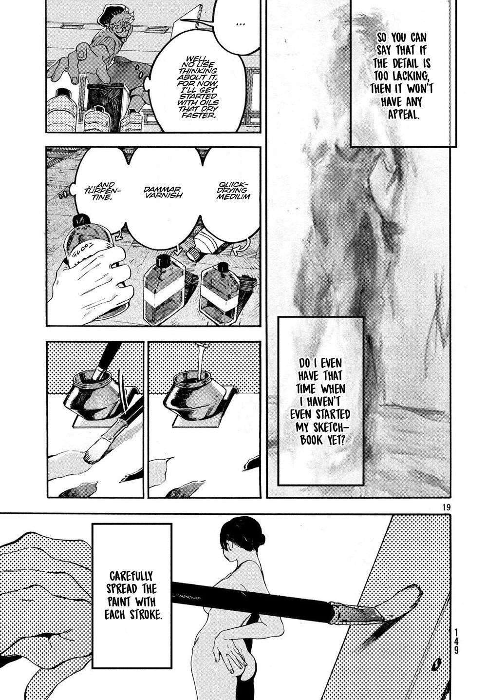 Blue Period Chapter 23 - Page 19 in English