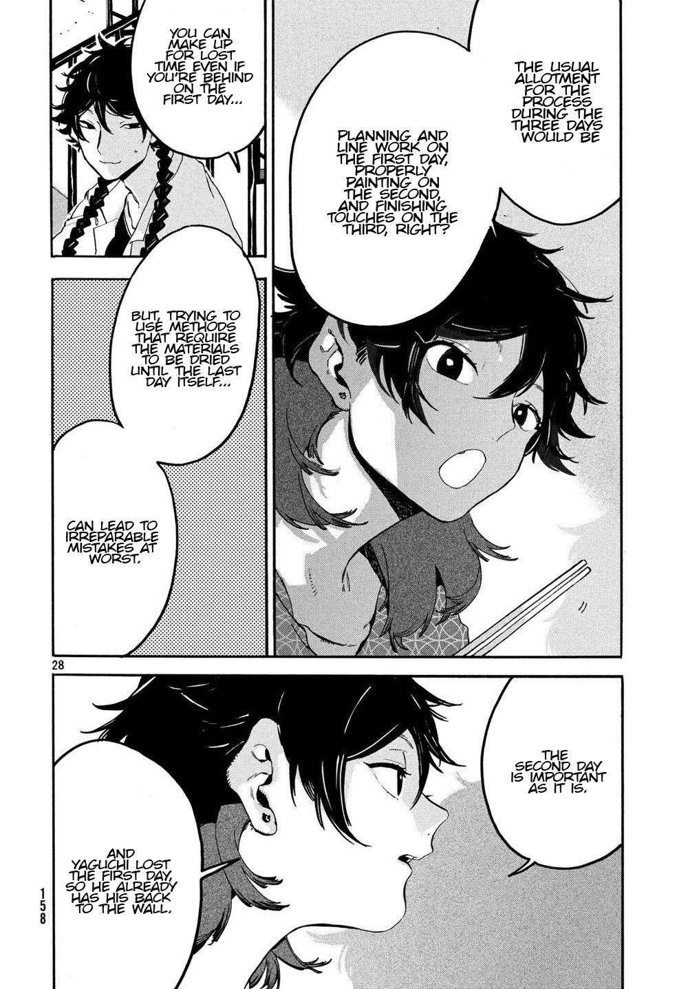 Blue Period Chapter 23 - Page 28 in English