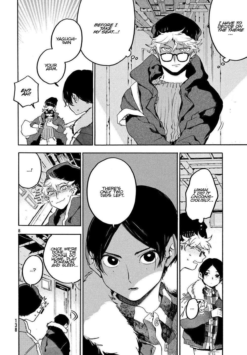 Blue Period Chapter 23 - Page 8 in English