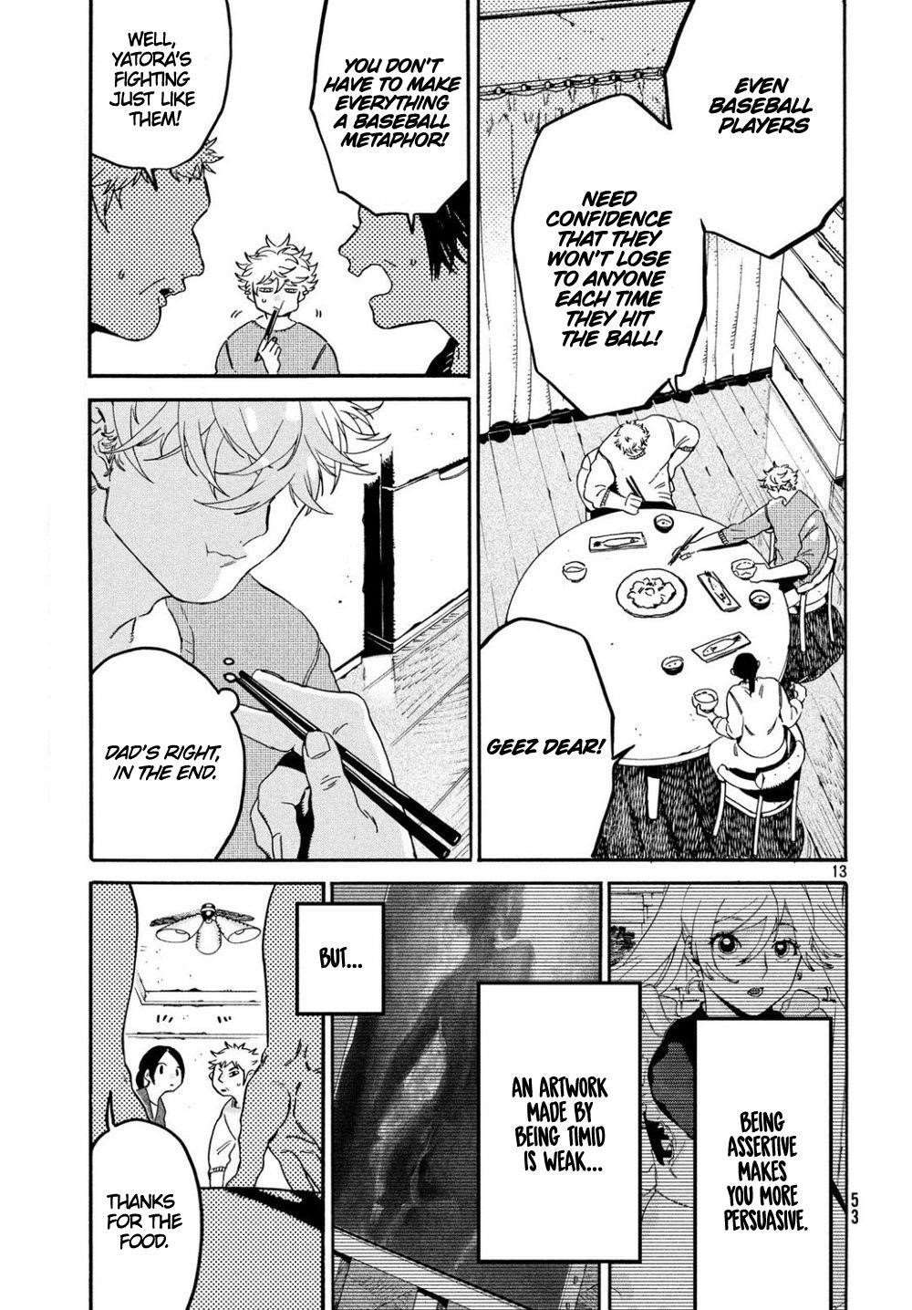 Blue Period Chapter 24 - Page 13 in English