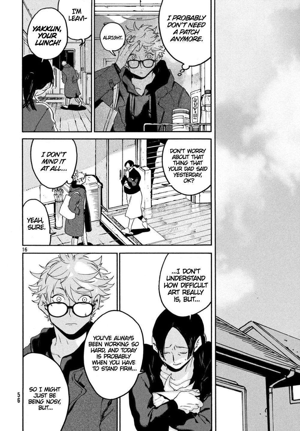 Blue Period Chapter 24 - Page 16 in English