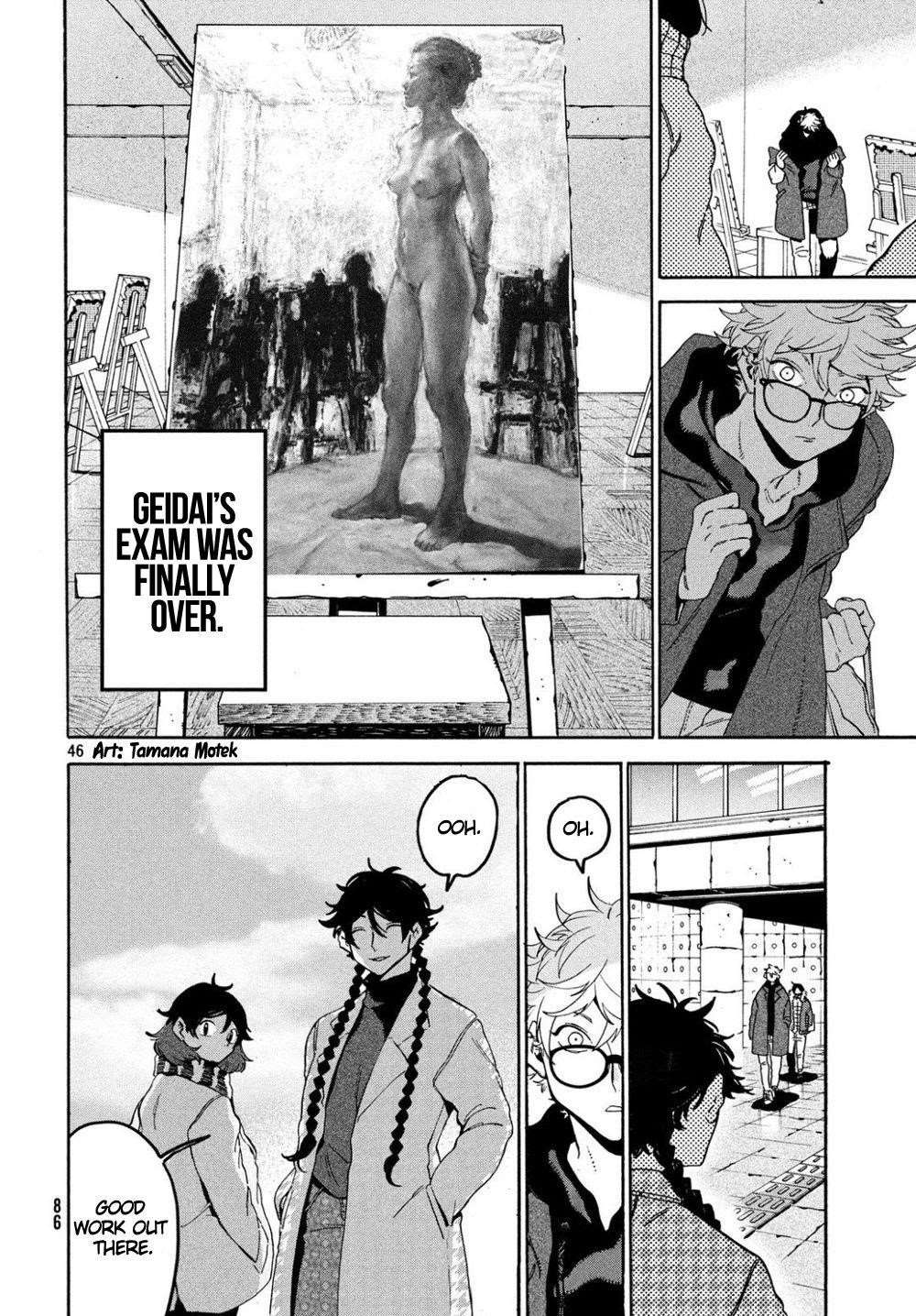 Blue Period Chapter 24 - Page 42 in English