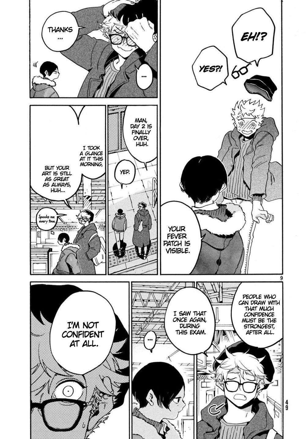 Blue Period Chapter 24 - Page 9 in English