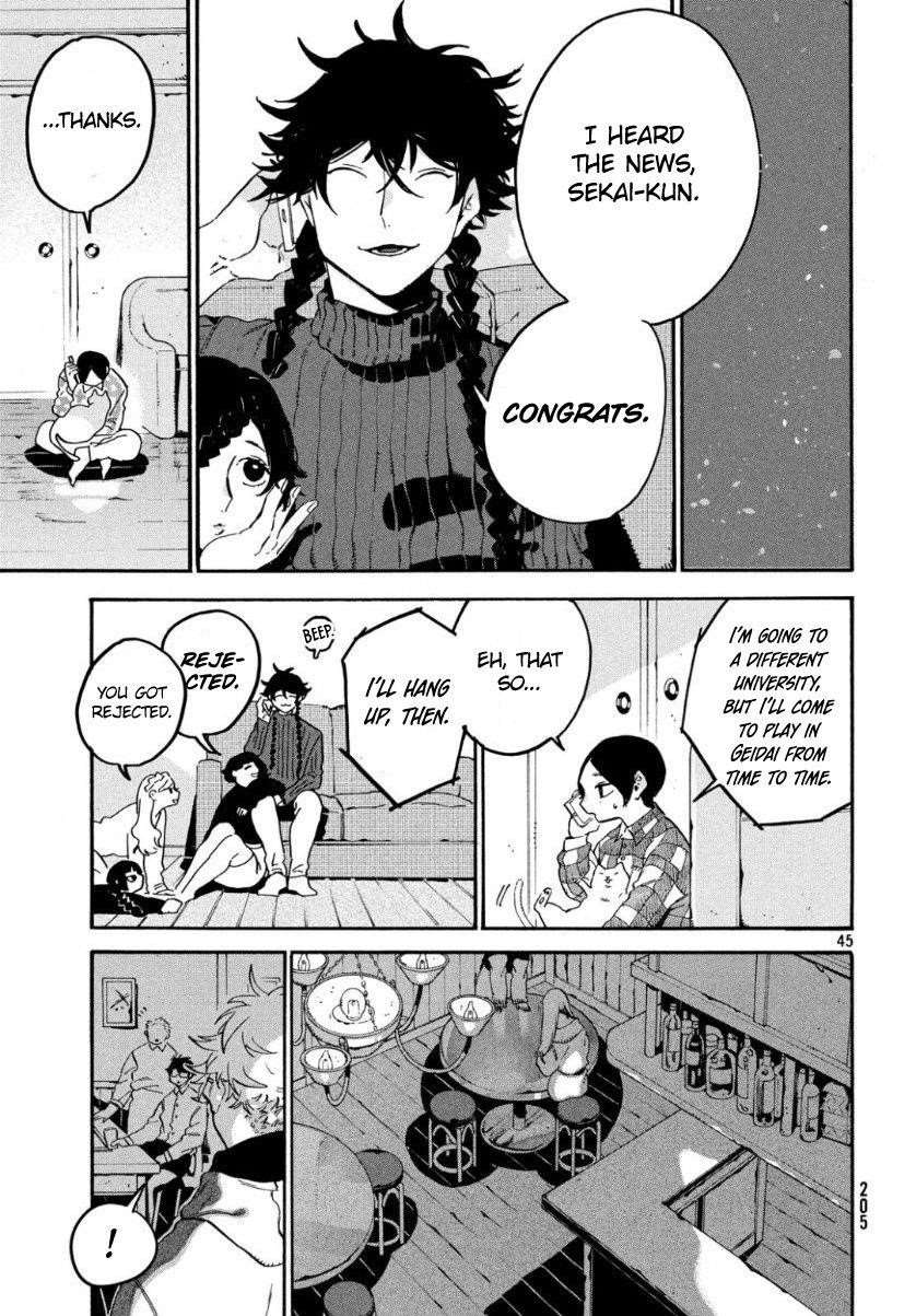 Blue Period Chapter 25 - Page 44 in English