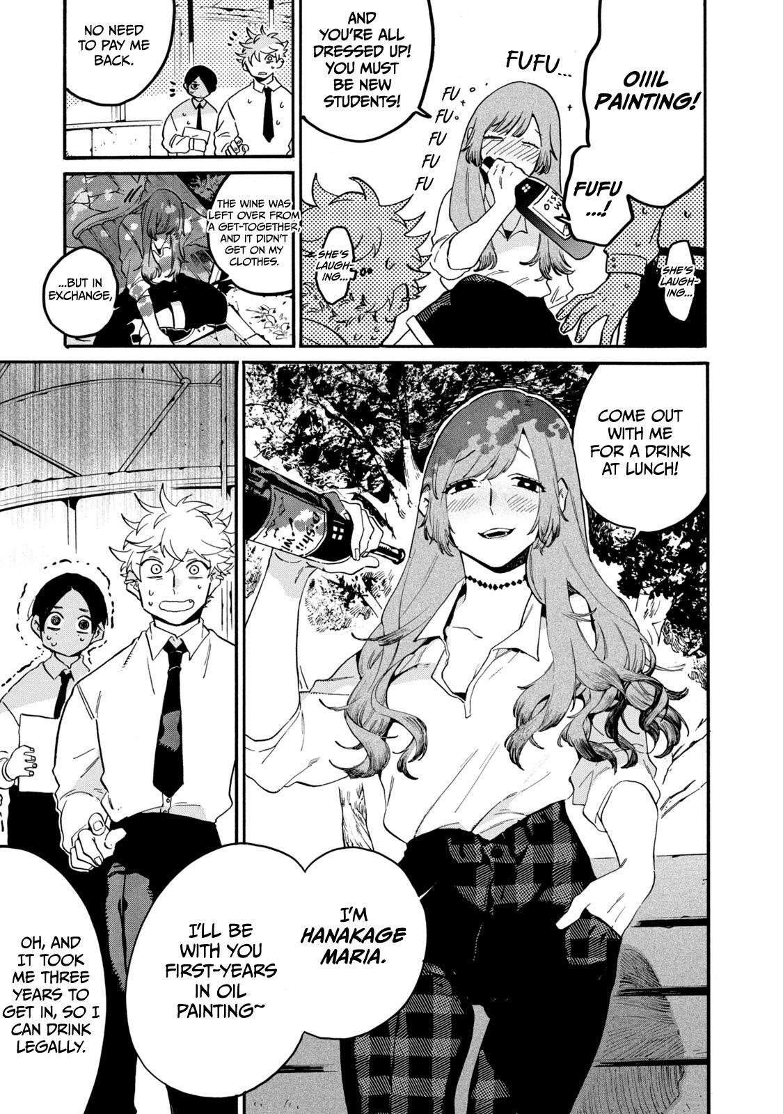Blue Period Chapter 26 - Page 22 in English