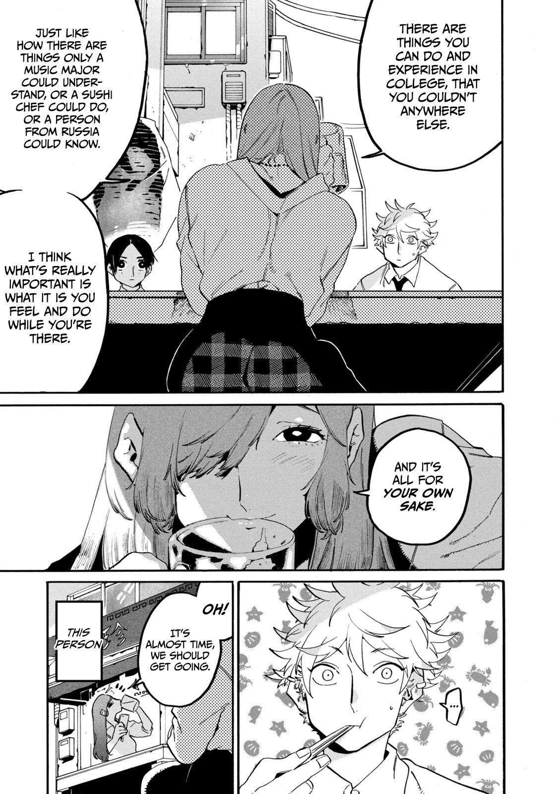 Blue Period Chapter 26 - Page 28 in English