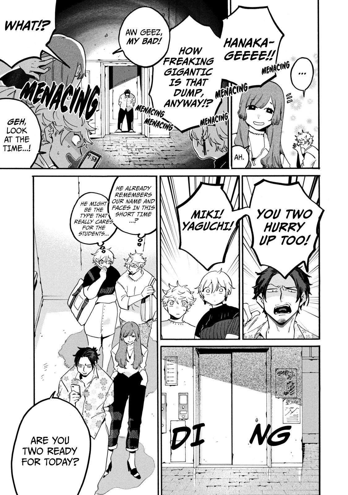 Blue Period Chapter 27 - Page 19 in English