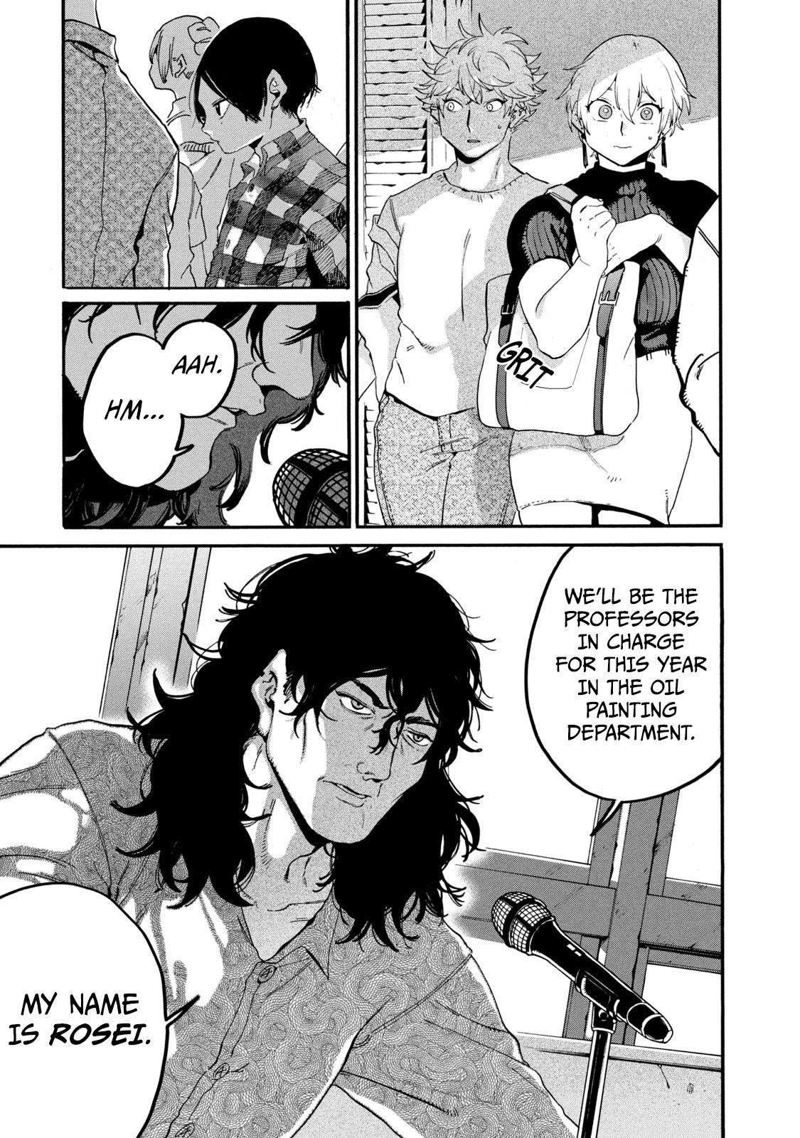 Blue Period Chapter 27 - Page 21 in English