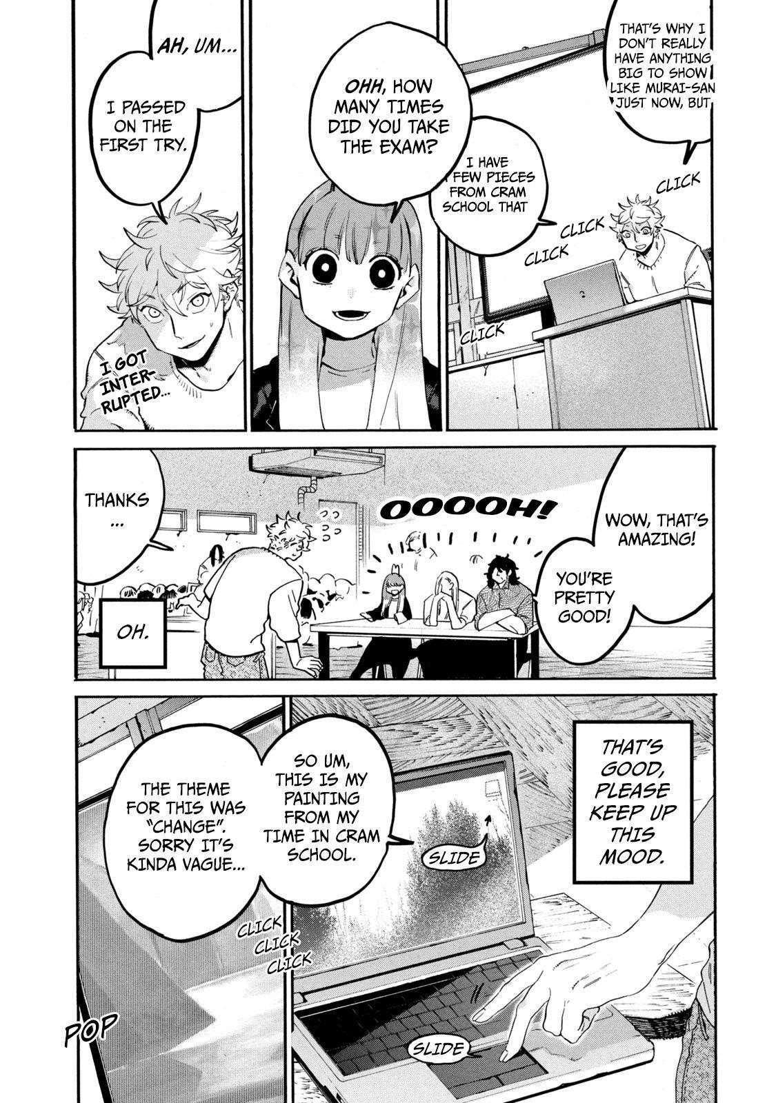 Blue Period Chapter 27 - Page 35 in English