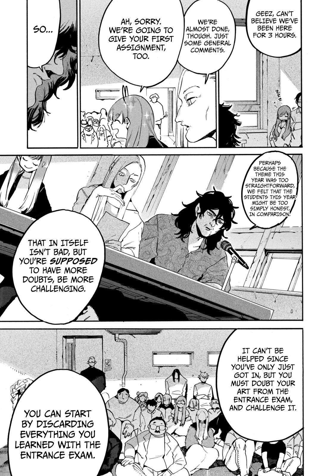 Blue Period Chapter 27 - Page 40 in English