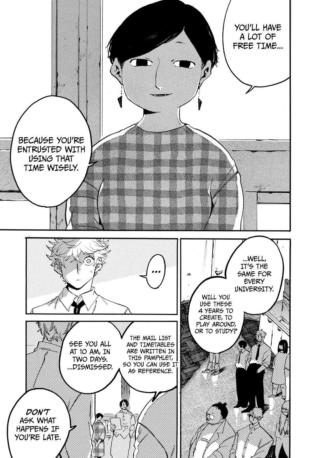 Blue Period Chapter 27 - Page 7 in English