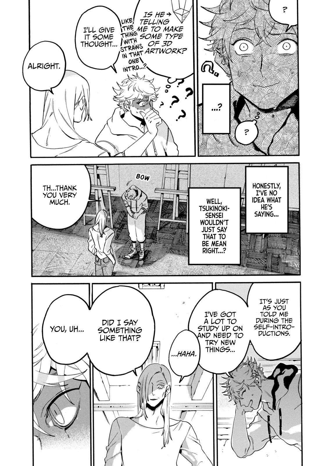 Blue Period Chapter 28 - Page 22 in English