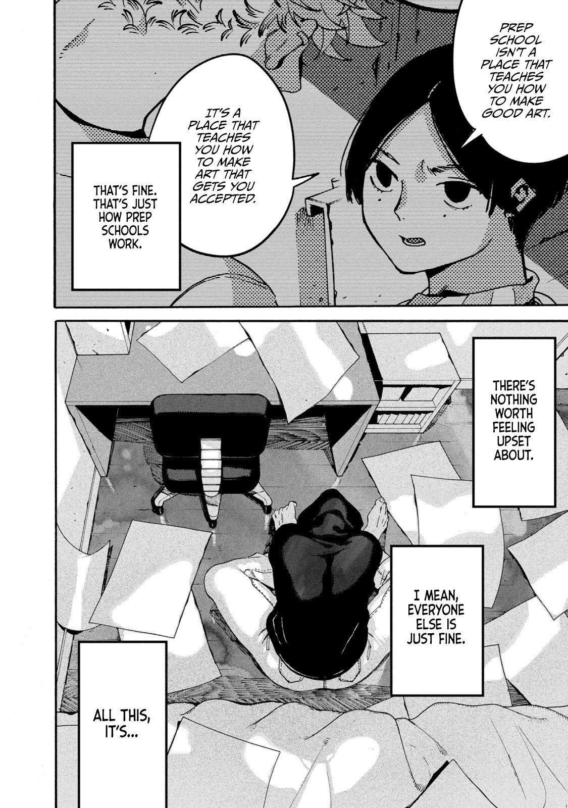 Blue Period Chapter 28 - Page 32 in English