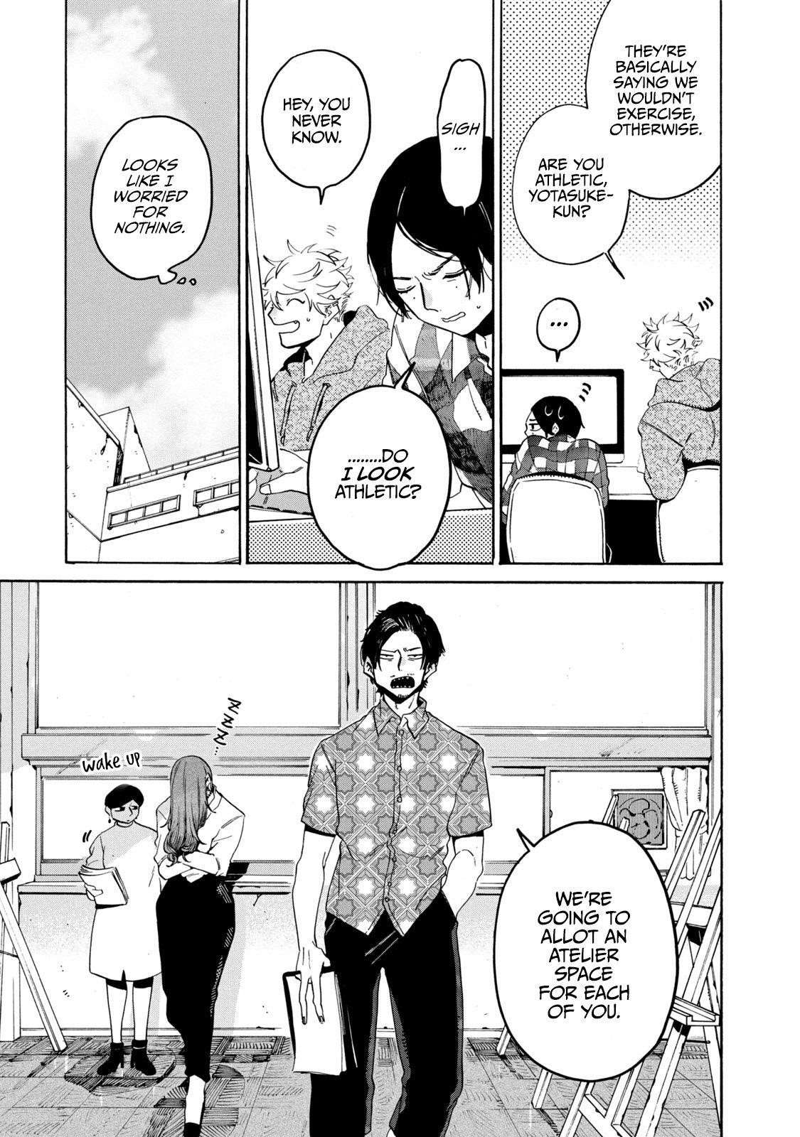 Blue Period Chapter 28 - Page 7 in English