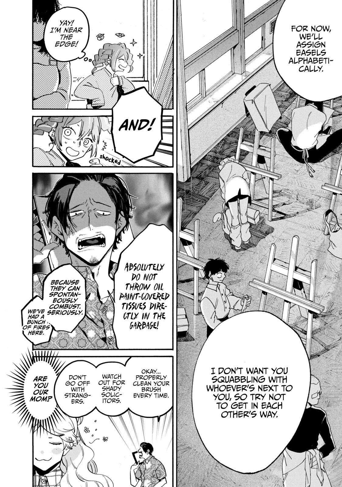 Blue Period Chapter 28 - Page 8 in English