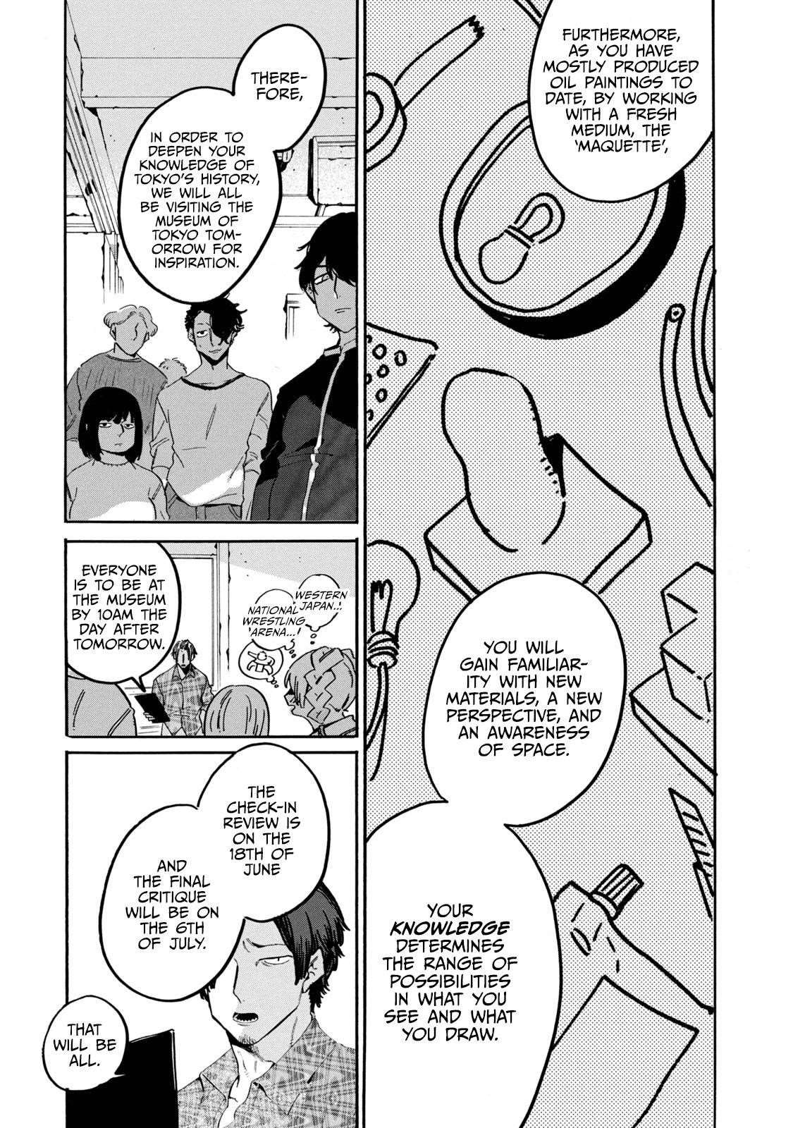 Blue Period Chapter 29 - Page 15 in English