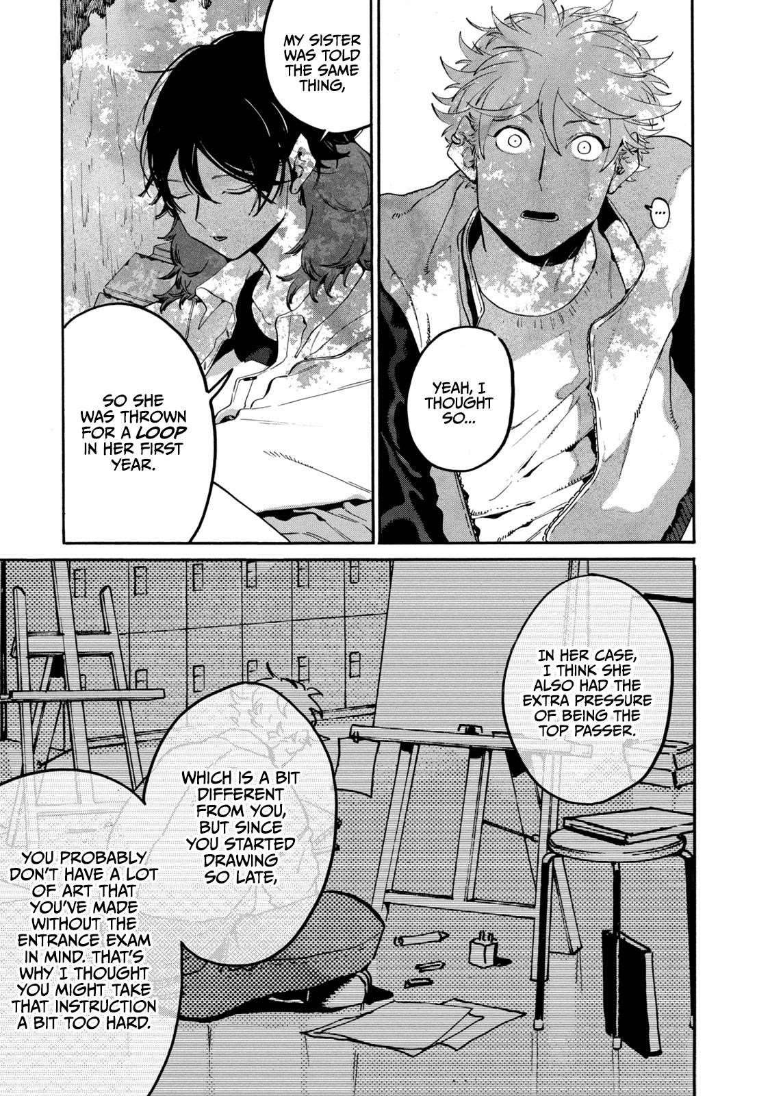 Blue Period Chapter 29 - Page 27 in English